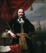 Ferdinand bol Lieutenant-Admiral-General of the United Provinces oil